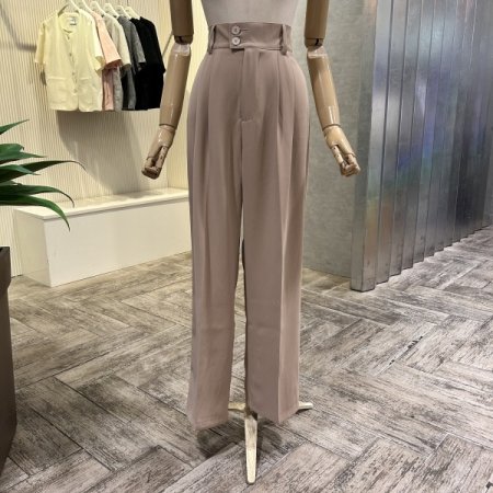 투턱 와이드 정장 팬츠