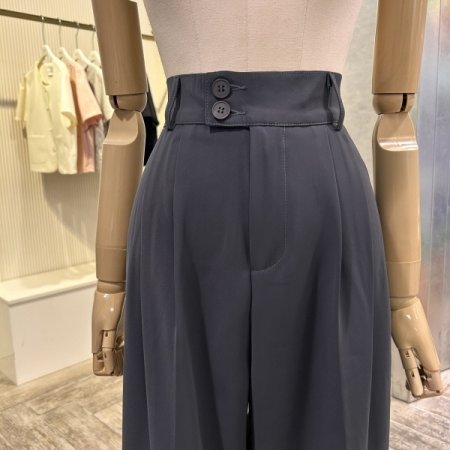 투턱 와이드 정장 팬츠