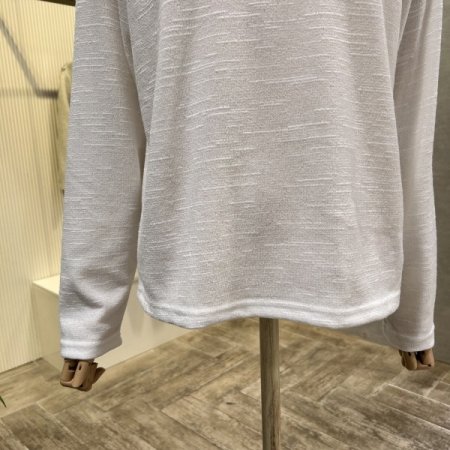 레터링 배색 라운드 티셔츠