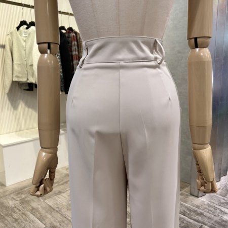 와이드 일자 캐쥬얼 정장 팬츠