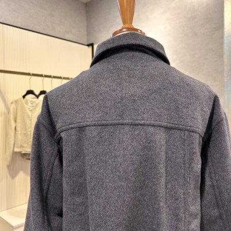 모혼방 밴딩 집업 재킷