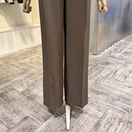 백 밴딩 원턱 정장 팬츠