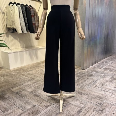 밴딩 일자 캐주얼 팬츠