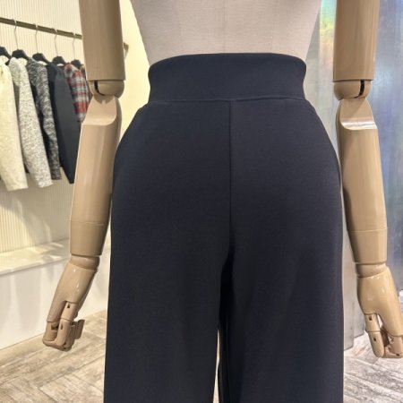 밴딩 일자 캐주얼 팬츠