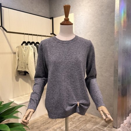 베이직 라운드 니트