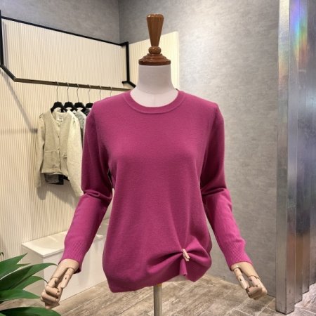 베이직 라운드 니트