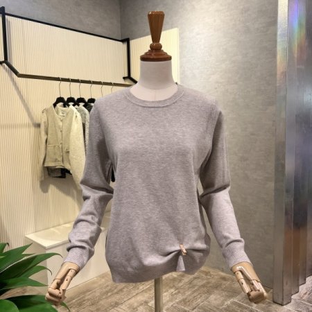 베이직 라운드 니트