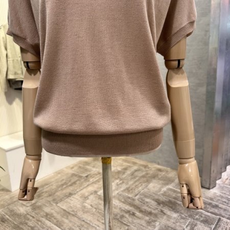 하이넥 나그랑 단추 니트