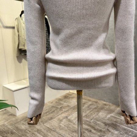 세일러 카라 폭스 혼방 니트