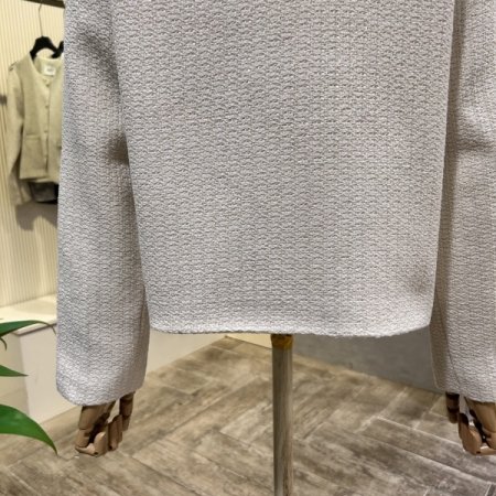 라운드 트위드 자켓