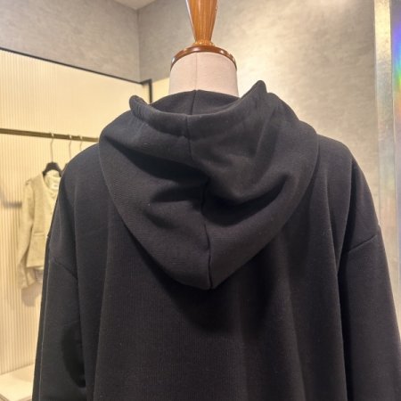 후드 레터링 티셔츠