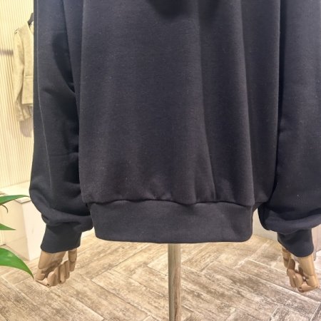 후드 레터링 티셔츠