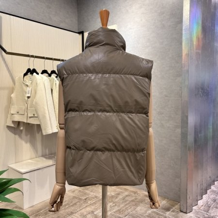 하이넥 덕 다운 집업 베스트