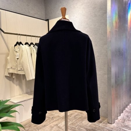 핸드메이드 숄카라 캐시미어 혼방 자켓