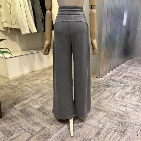 스트랩 투턱 캐주얼 팬츠