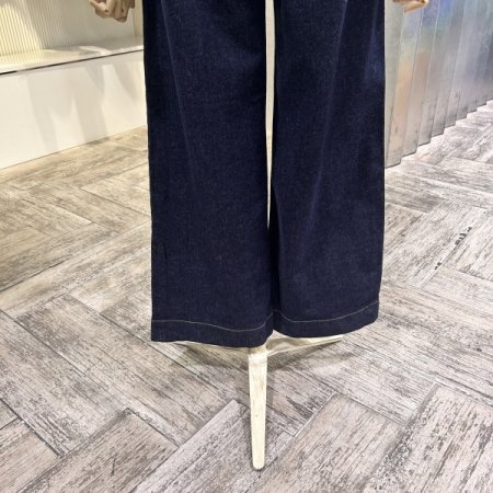 속 밴딩 포켓 부츠컷 데님 팬츠