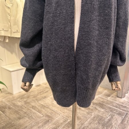 오픈형 박시 가디건