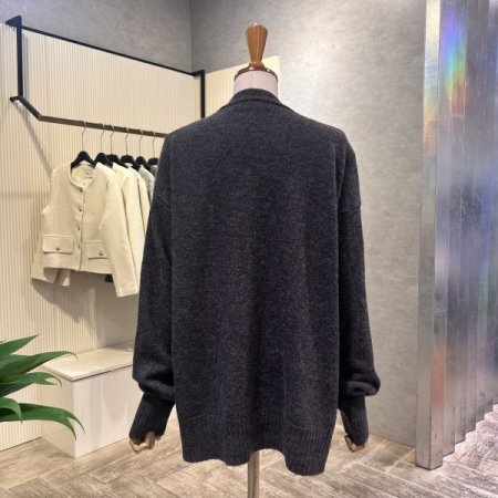 오픈형 박시 가디건