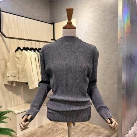 플리츠 백 스트랩 티셔츠