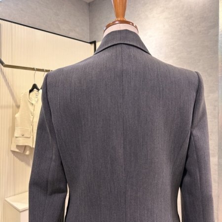 뒤트임 카라 셋업 자켓