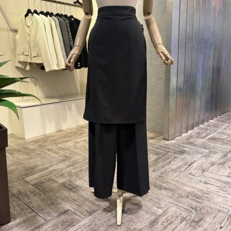 레이어드 와이드 팬츠