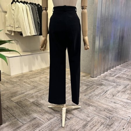 속밴딩 일자 캐주얼 팬츠