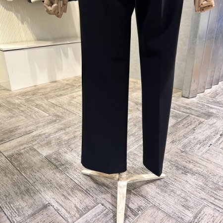 속밴딩 일자 캐주얼 팬츠