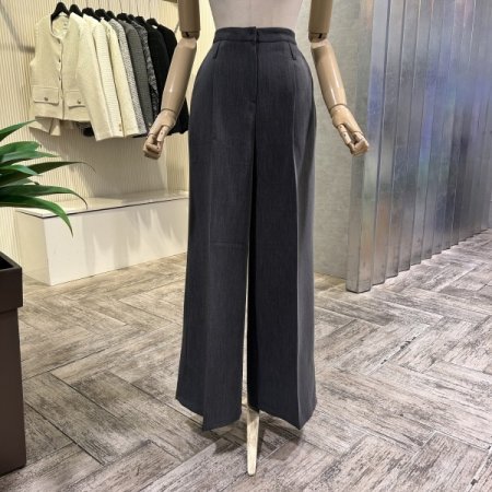 원턱 와이드 정장 팬츠
