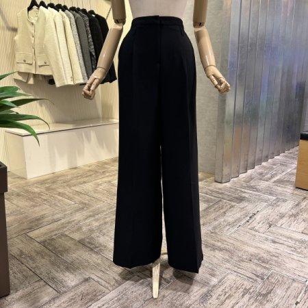 원턱 와이드 정장 팬츠