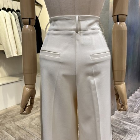 와이드 투턱 정장 팬츠