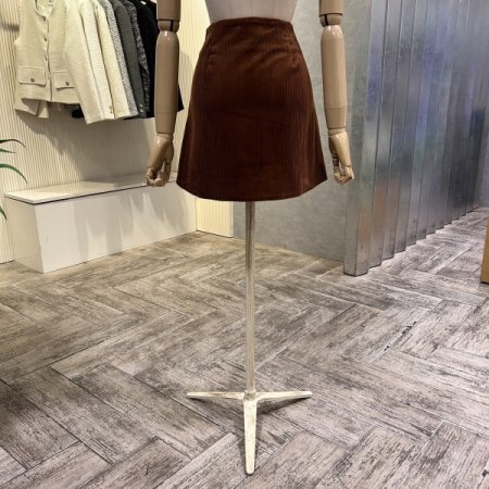 A라인 골덴 미니 스커트