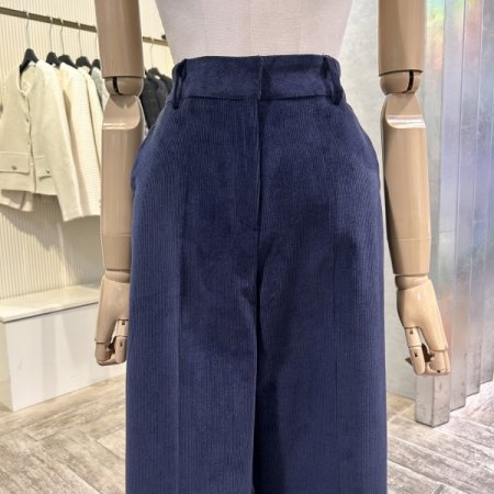 코듀로이 와이드 일자 팬츠