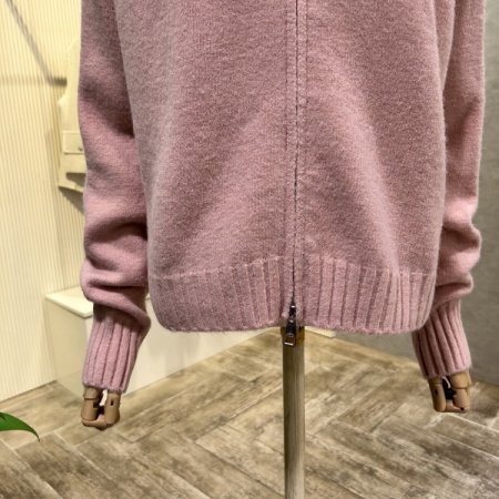 집업 후드 니트 가디건