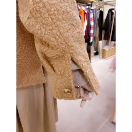 오버핏 퀼팅안감 뽀글이 점퍼