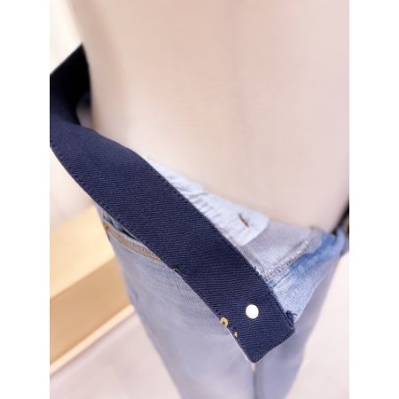 스트레이트핏 라이트 데님