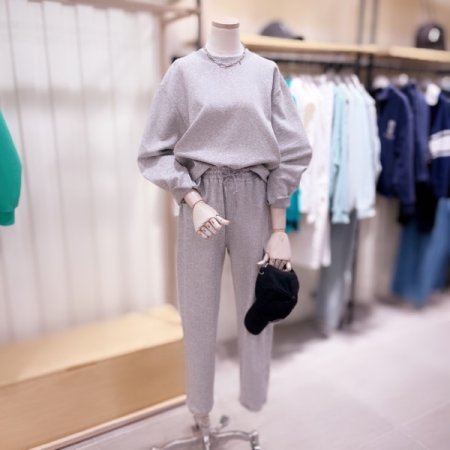 사이즈절개 풀밴딩 카고 조거 팬츠	