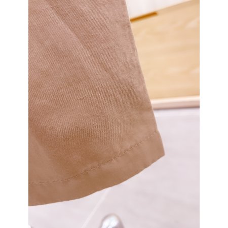 투턱 린넨 밴딩 팬츠