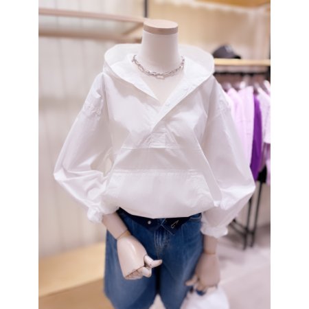 아노락 후드 셔츠