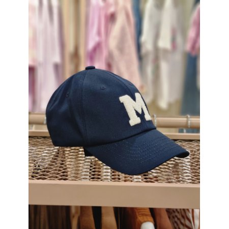 M로고 부클자수 볼캡