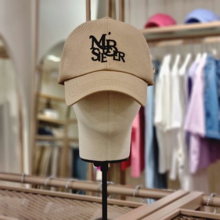 변형 자수 볼캡