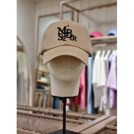 변형 자수 볼캡