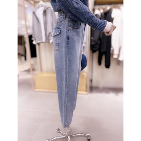 레귤러핏 빈티지 워싱 데님 팬츠