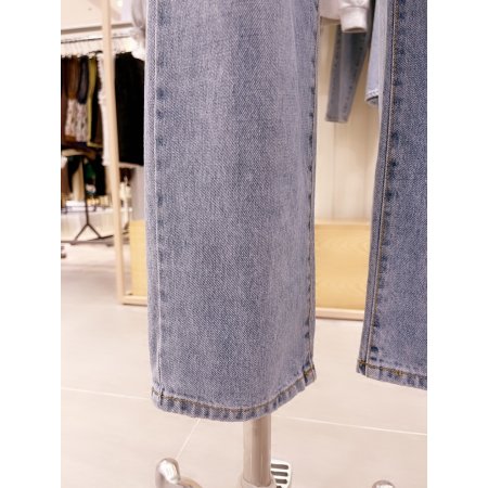 레귤러핏 빈티지 워싱 데님 팬츠