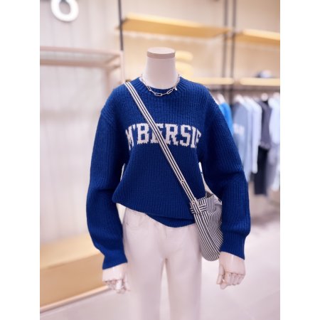 엠버시 자가드 풀오버