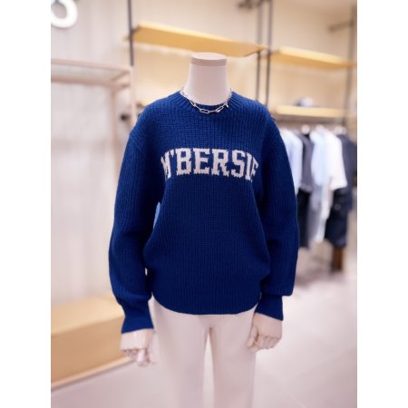 엠버시 자가드 풀오버