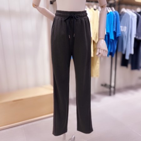 스트레이트 져지 팬츠