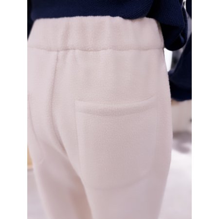 플리스 배기 핏 팬츠