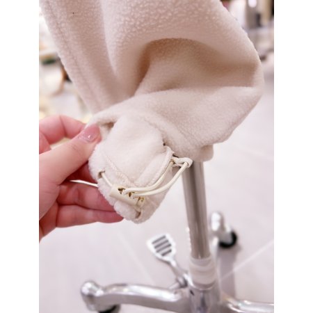 플리스 배기 핏 팬츠