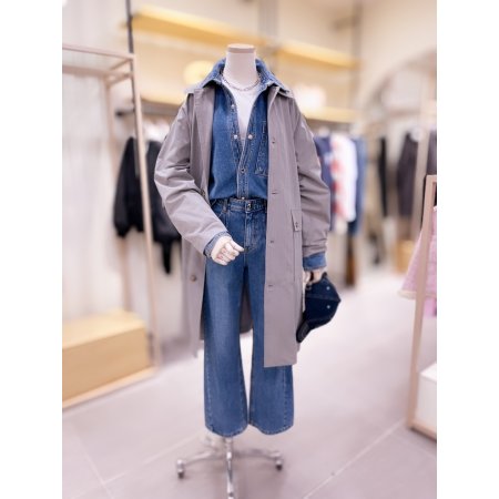 아웃포켓 롱기장 맥코트