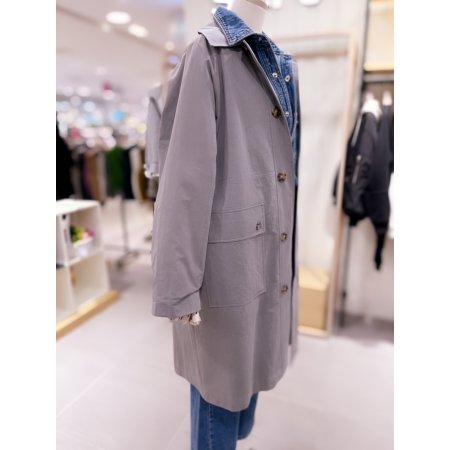 아웃포켓 롱기장 맥코트